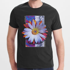 Vibrant Colorful Floral Graphic Design T-shirt product type