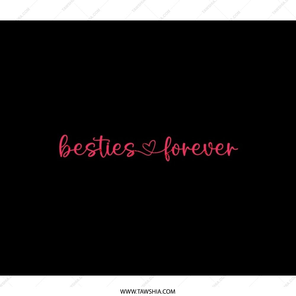 Besties Forever Backpack, Friendship Gift, Best Friend Present, BFF Backpack, Gift for Friend, Matching Backpacks - Tawshia