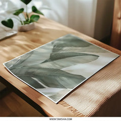 Tropical Photographic Print, Banana Leaf Art, Botanical Wall Decor, Green Leaf Print, Modern Home Decor, Plant Lover Gift - Tawshia