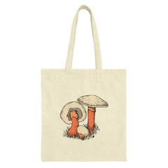 Mushroom Tote Bag, Fungi Design Bag, Nature Lover Gift, Forest Inspired Bag, Unique Tote Bag, Grocery Bag, Stylish Tote, Everyday Bag - Tawshia