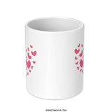 Friends Forever Mug, Best Friend Gift, Friendship Mug, Long Distance Friend, Heart Mug, Cute Coffee Mug, Coffee Lover Gift - Tawshia