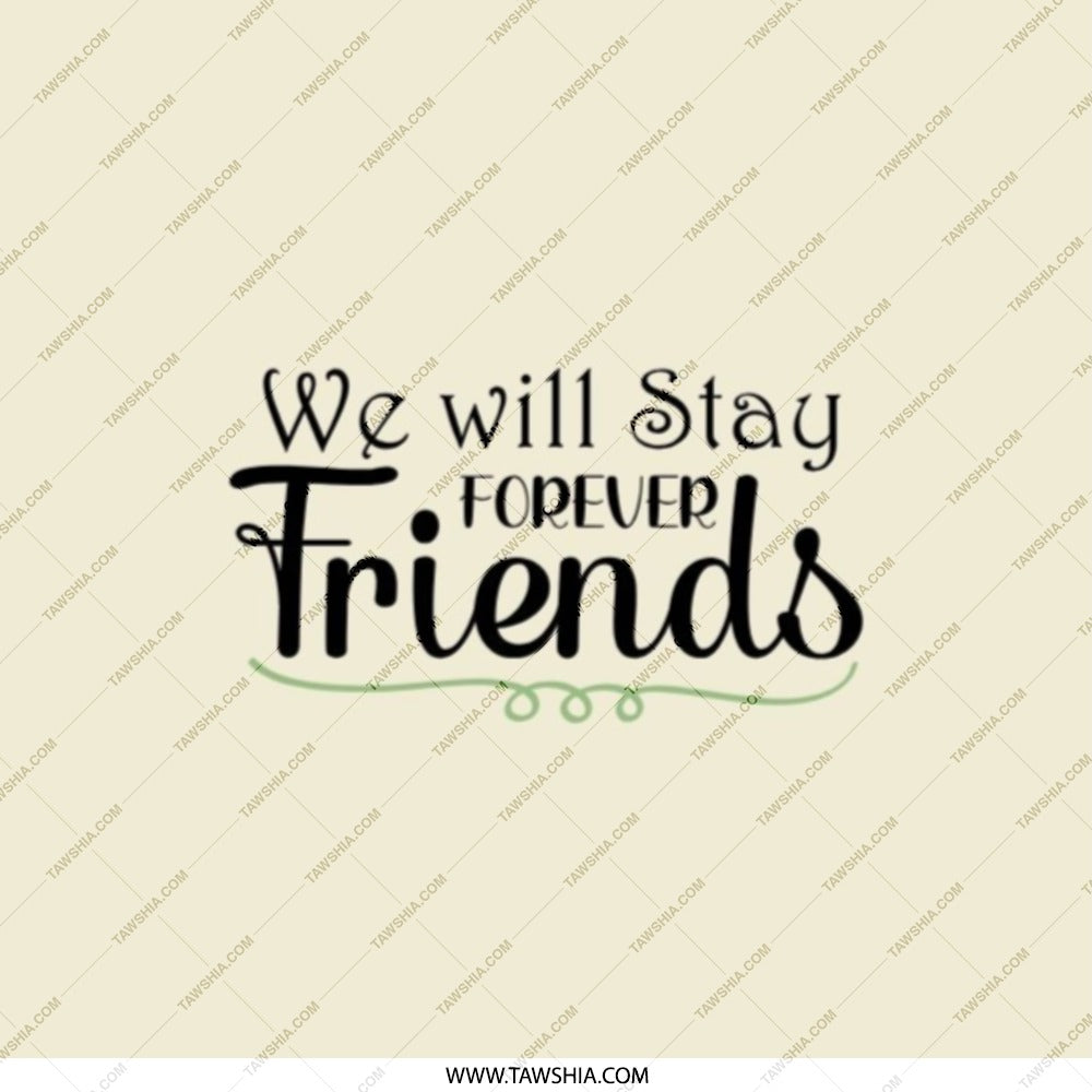 Forever Friends Pocket Mirror, Friendship Gift, Best Friend Present, Travel Mirror, Compact Mirror, Keepsake Gift - Tawshia