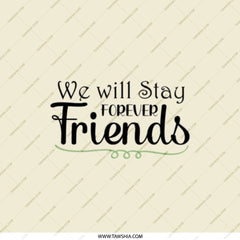 Forever Friends Pocket Mirror, Friendship Gift, Best Friend Present, Travel Mirror, Compact Mirror, Keepsake Gift - Tawshia