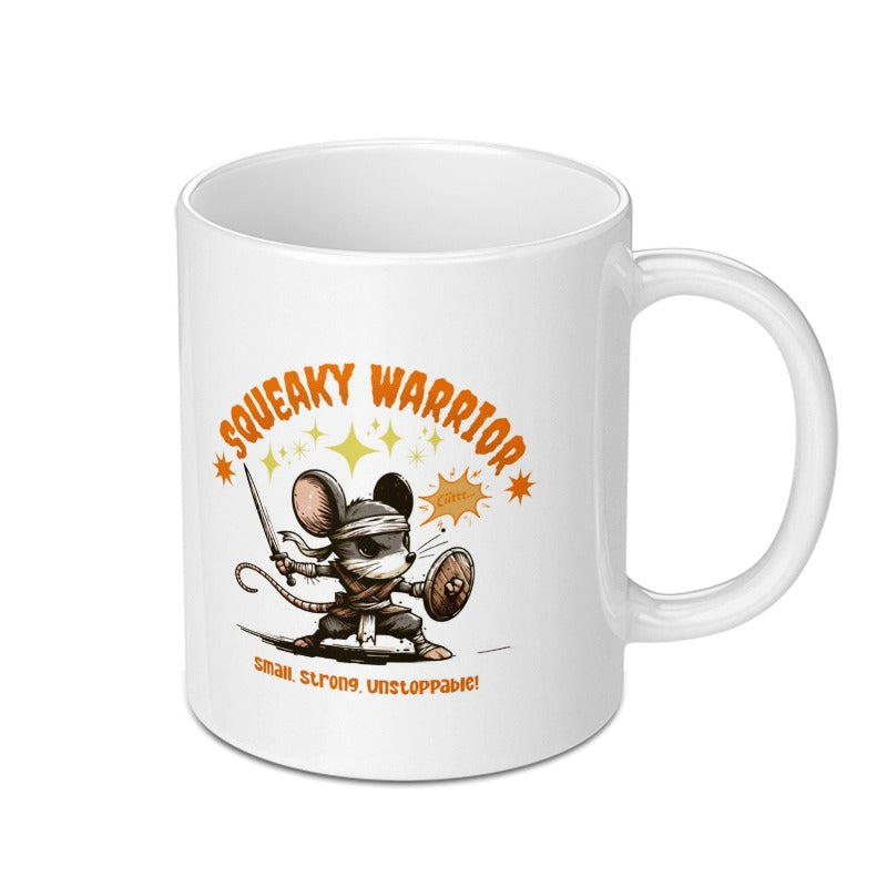 Squeaky Warrior Small Strong Unstoppable Mug product