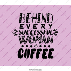 Coffee Lover Backpack, Successful Woman, Gift for Her, Trendy Backpack, Everyday Backpack, College Backpack - Tawshia
