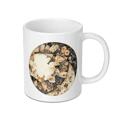 Floral Patchwork Mug, Unique Flower Mug, Aesthetic Mug, Coffee Mug, Tea Mug, Home Decor, Gift Idea, Floral Art Mug, Abstract Floral Mug SKU: MG10004216 - Tawshia