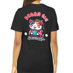 Dream Big Sparkle More Cute Cat Graphic Tee product