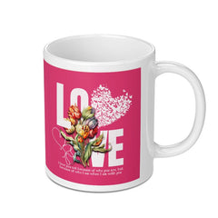Love Tulip Floral Design Mug product