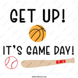 Get Up Its Game Day Mug, Sports Fan Gift, Baseball Basketball Hockey Mug, Sports Lover Mug, Game Day Coffee Mug, Motivational Mug - Tawshia