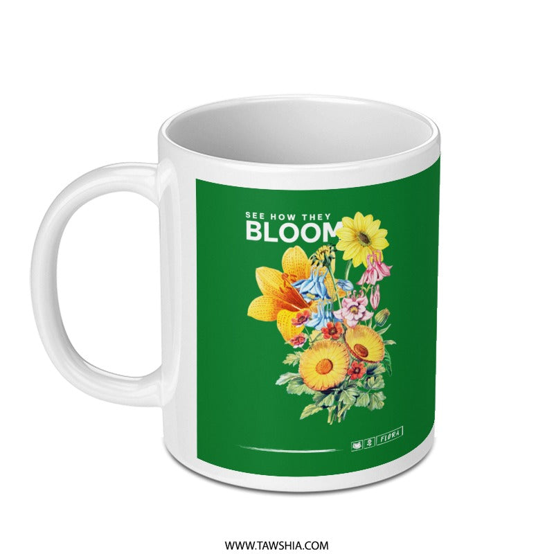 See How They Bloom Illustrated Flower Mug product