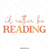 Rather Be Reading Mug, Book Lover Gift, Reader Mug, Bookish Mug, Novelty Mug, Bookworm Gift, Gift for Readers - Tawshia