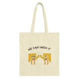 Undo It Tote Bag, Computer Keyboard Keys, Ctrl Z High Five, Geeky Cute Tote, Cartoon Tote, Gift for Programmer, Funny Tote Bag - Tawshia