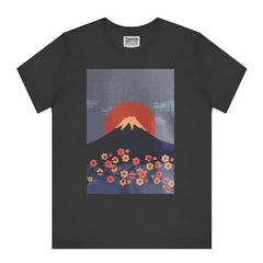 Japanese Sunset with Sakura Mountain T-Shirt product type