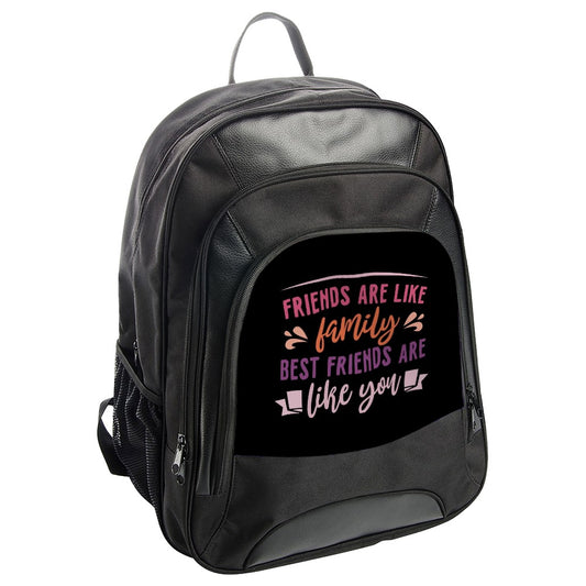 Friends Family Backpack, Best Friend Backpack, Friendship Quote Gift, Trendy School Backpack, Gift for Bestie, Backpack for Friends - Tawshia