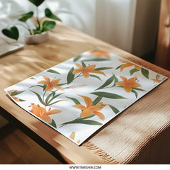 Orange Lily Photographic Print, Floral Wall Art, Botanical Decor, Flower Photography, Elegant Home Decor, Fine Art Print, Floral Art Print - Tawshia
