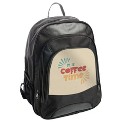Coffee Time Backpack, Coffee Lover Gift, It Is Coffee Time Back Pack, Novelty Backpack, Stylish Back Pack, Trendy Backpack - Tawshia