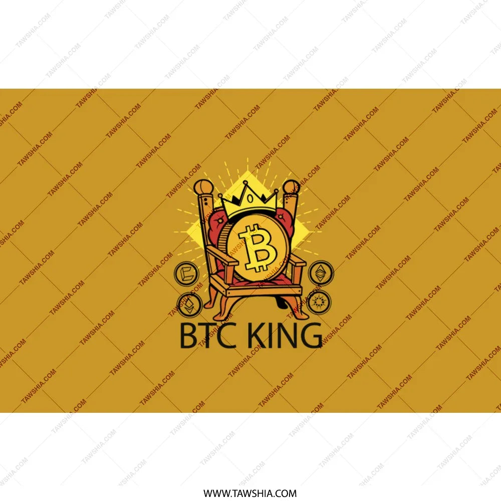 BTC King Bitcoin Cryptocurrency Enthusiast product