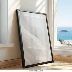 Minimalist Abstract Wall Art, Modern Home Decor, Neutral Art Print, Serene Curves Art, Contemporary Design, Calming Artwork, Elegant Wall - Tawshia