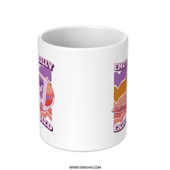 Emotionally Exhausted Unique Colorful Mug product