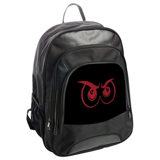 Owl Eyes Backpack, Cool Bird Design, School Bag, Travel Backpack, Everyday Backpack, Unique Gift, Animal Backpack - Tawshia