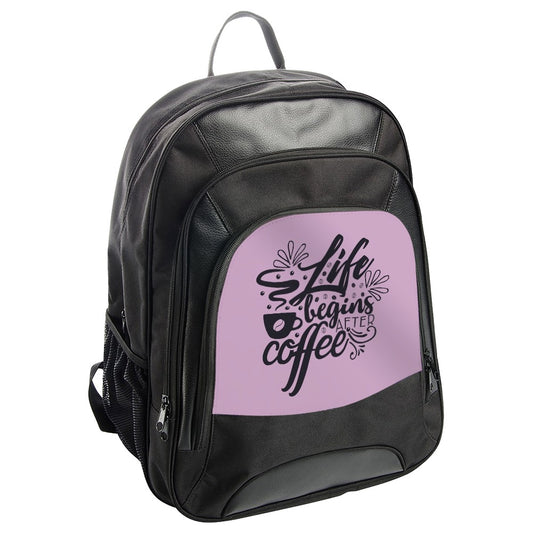 Coffee Lover Backpack, Life Begins After Coffee Backpack, Trendy Stylish Backpack, School College Backpack, Cute Coffee Gift Backpack - Tawshia