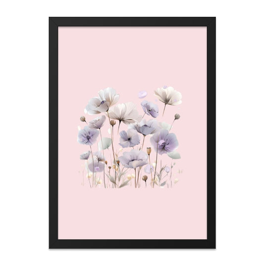 Floral Wall Art, Botanical Print, Flower Wall Decor, Pastel Flower Art, Modern Floral Print, Home Decor, Gift Idea (138) - Tawshia