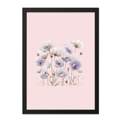 Floral Wall Art, Botanical Print, Flower Wall Decor, Pastel Flower Art, Modern Floral Print, Home Decor, Gift Idea (138) - Tawshia