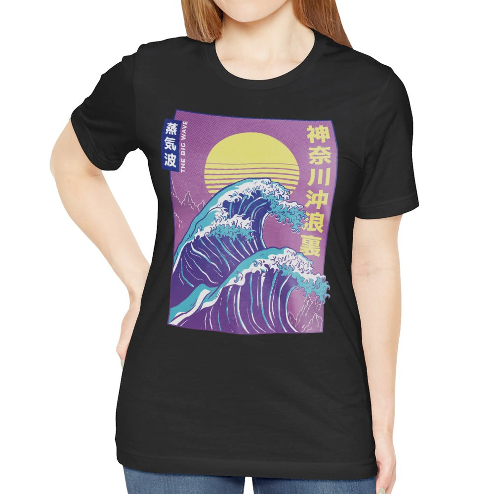 Retro Wave Japanese Art Style Graphic T-Shirt product