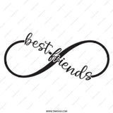 Best Friends Infinity Mug, Friendship Gift, Gift For Bestie, Personalized Mug, Best Friend Forever Mug, Special Friend Mug, Coffee Mug - Tawshia