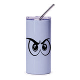 Owl Eyes Tumbler, Funny Animal Tumbler, Cute Cartoon Tumbler, Gift for Owl Lovers, Unique Drinkware, Travel Mug, Personalized Tumblers - Tawshia