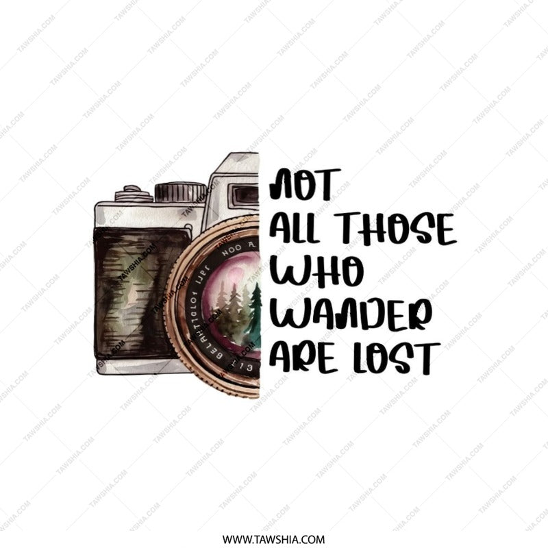 Wanderlust Camera Pillow, Inspirational Quote, Travel Pillow, Photography Lover Gift, Wanderer Decor, Home Decor, Decorative Pillow - Tawshia
