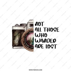 Wanderlust Camera Pillow, Inspirational Quote, Travel Pillow, Photography Lover Gift, Wanderer Decor, Home Decor, Decorative Pillow - Tawshia