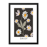 Daisy Wall Art Print, Floral Illustration, Botanical Art, Modern Home Decor, Flower Wall Decor, Daisy Print, Contemporary Art - Tawshia