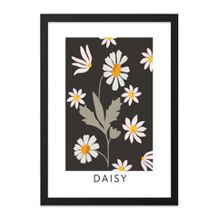 Daisy Wall Art Print, Floral Illustration, Botanical Art, Modern Home Decor, Flower Wall Decor, Daisy Print, Contemporary Art - Tawshia