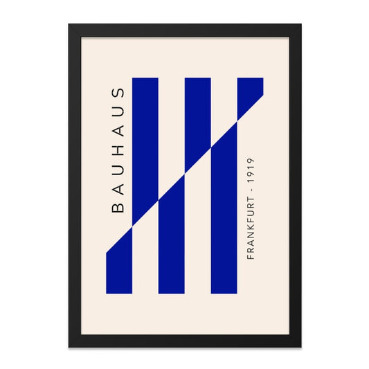 Bauhaus Wall Art Print, Modern Art Print, Frankfurt 1919, Geometric Art, Minimalist Wall Decor, Abstract Art Poster, Home Decor - Tawshia