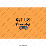 Game Day Tumbler, Gamer Gift, Video Game Lover, Get Up Its Game Day, Gaming Tournament, Personalized Tumbler, Gift for Him, Her - Tawshia