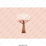 Blossom Tree Tumbler, Watercolor Cherry Tree, Springtime Tumbler, Floral Tumbler, Pink Tumbler, Cute Tumbler, Gift Idea, Drinkware - Tawshia