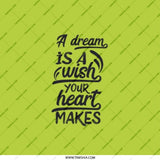 Dream Wish Heart Pocket Mirror, Inspirational Pocket Mirror, Motivational Gift, Affirmation Present, Pocket Mirror for Women, Gift - Tawshia