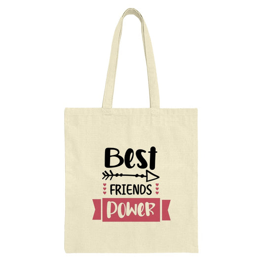 Best Friends Power Tote Bag, Friendship Gift, Cute Bestie Present, Gift for Girl, Tote Bag for Women, Empowering Gift, Best Friends Design - Tawshia