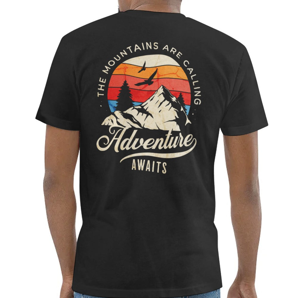 The Mountains Are Calling Adventure Awaits shirt