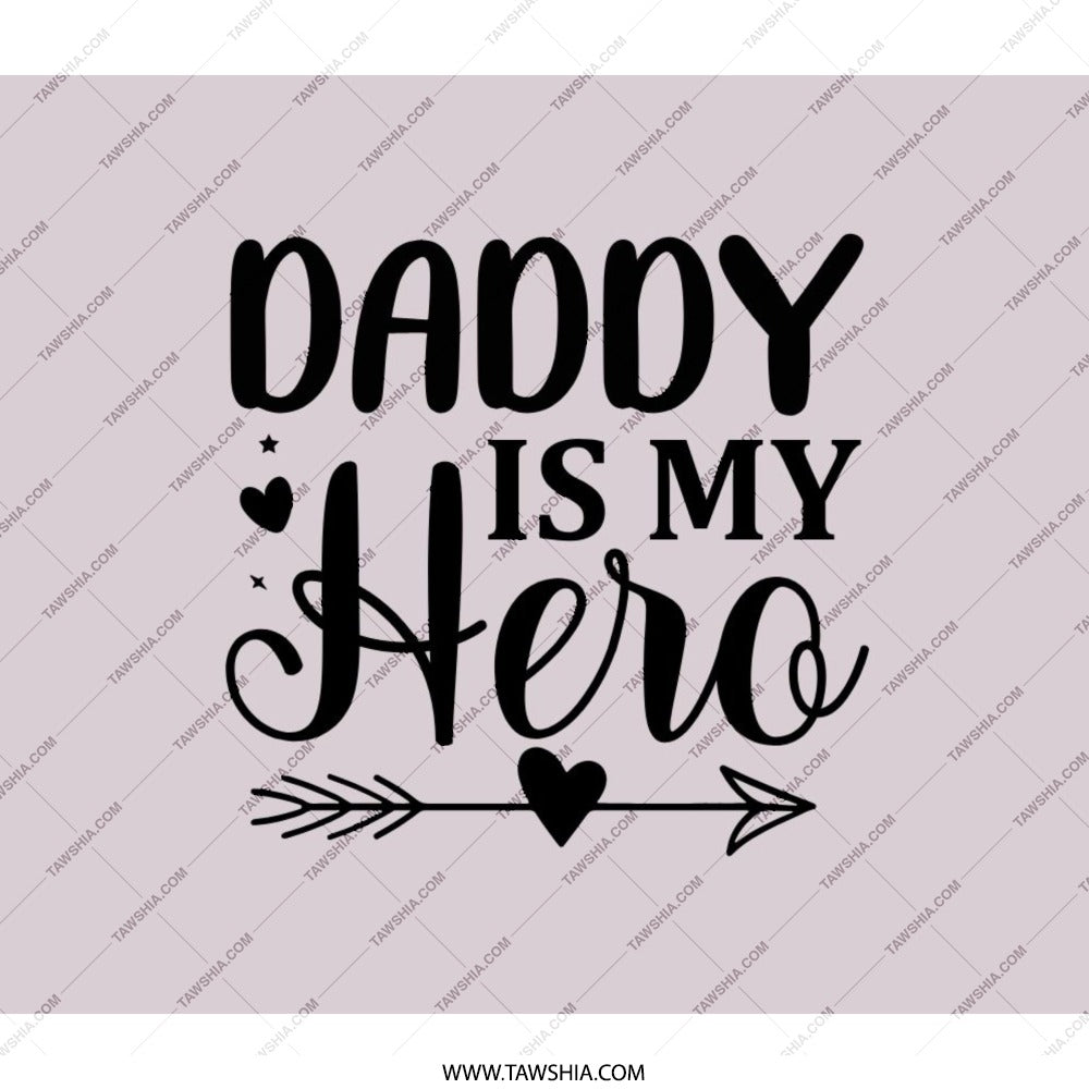 Daddy is My Hero BackPack, Cute Kids Backpack, Gift for Dad Backpack, Father's Day BackPack, Gift for Daddy BackPack - Tawshia