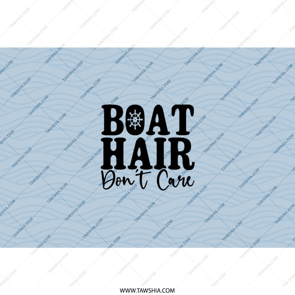 Boat Hair Don't Care Tumbler, Funny Boating Gift, Lake Life Tumbler, Gift For Her, Cruise Tumbler, Summer Tumbler, Travel Tumbler - Tawshia