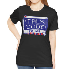 Talk Code to Me Graphic T-shirt Apparel product type