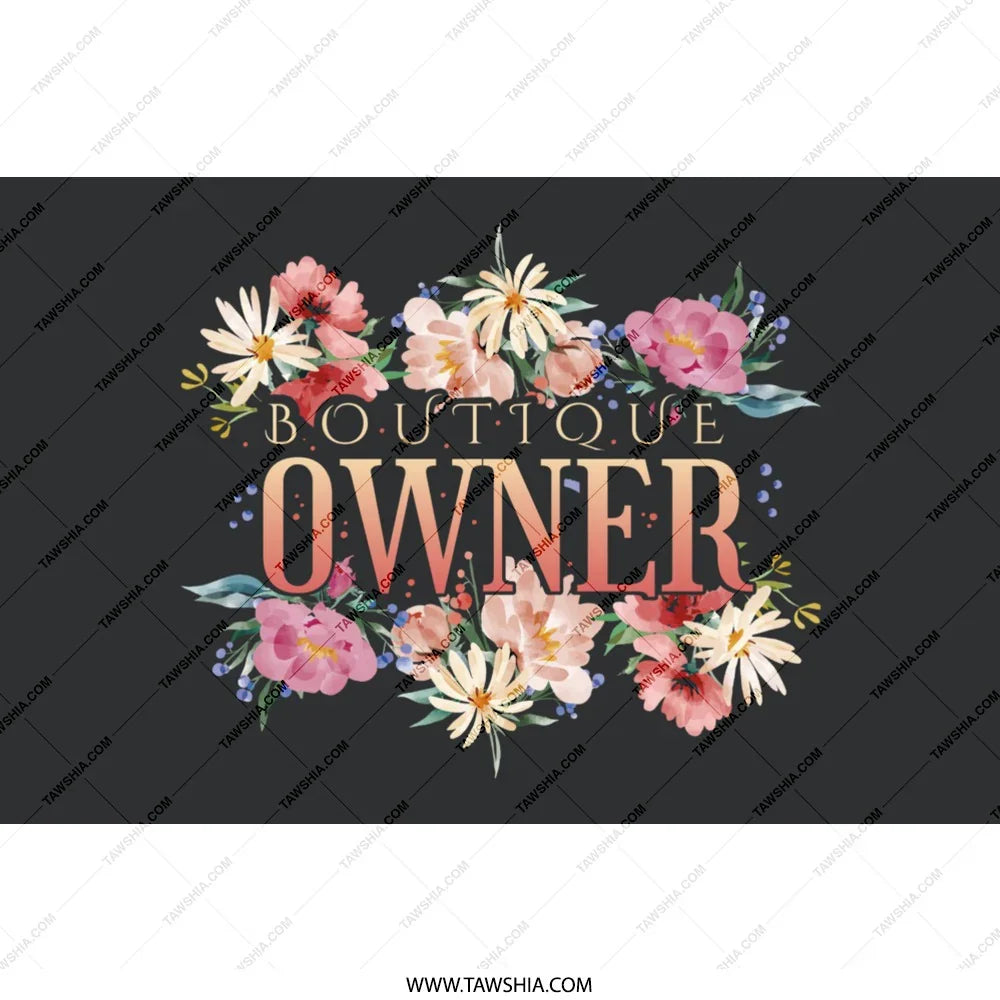Boutique Owner Floral Design Wall Art product