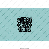 Short Best Friend Tumbler, Coffee Lover Gift, Bestie Tumbler, Friendship Gift Idea, Cute Tumbler, Friend Tumbler, Gift for Friends - Tawshia