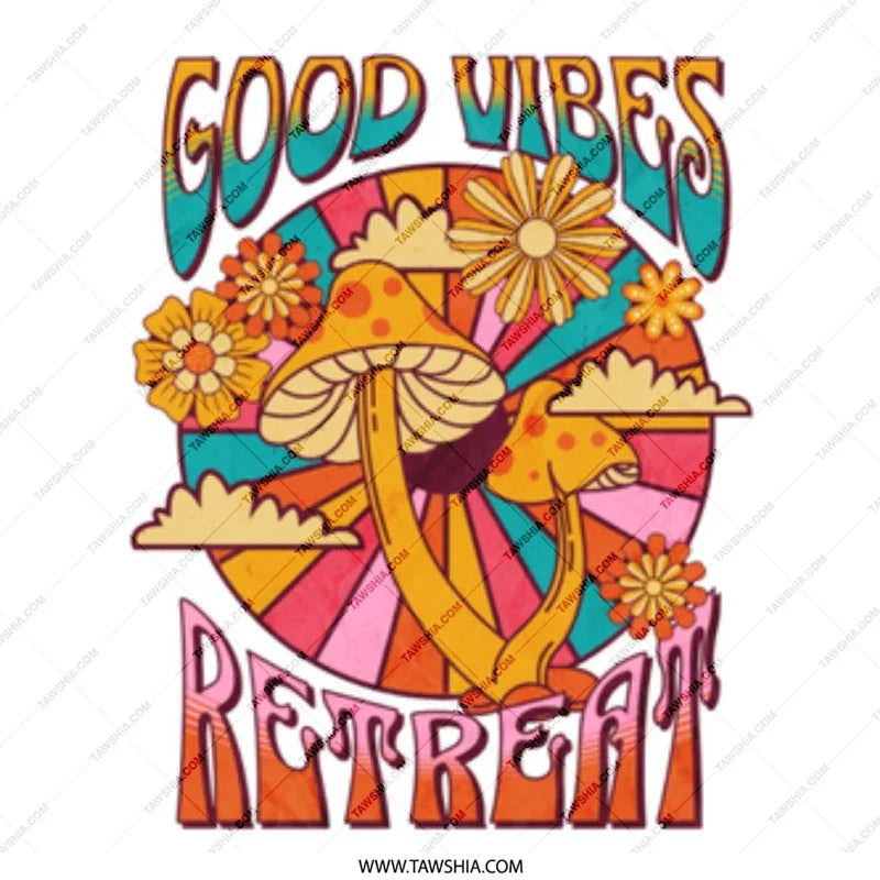 Good Vibes Retreat Graphic Design product