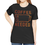 Coffee Needed Graphic Print T-Shirt product type