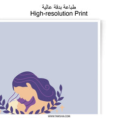 Mama Forever Friend Photographic Prints, Mother Daughter Art Print, Mother's Day Gift Prints, Home Decor, Wall Art Prints - Tawshia