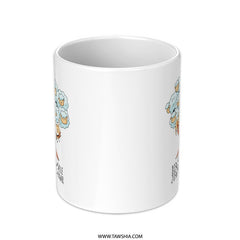 Cute Cloud and Tree Design Ceramic Mug product
