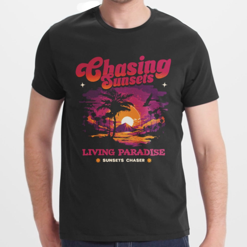 Chasing Sunsets Living Paradise Graphic Print Product